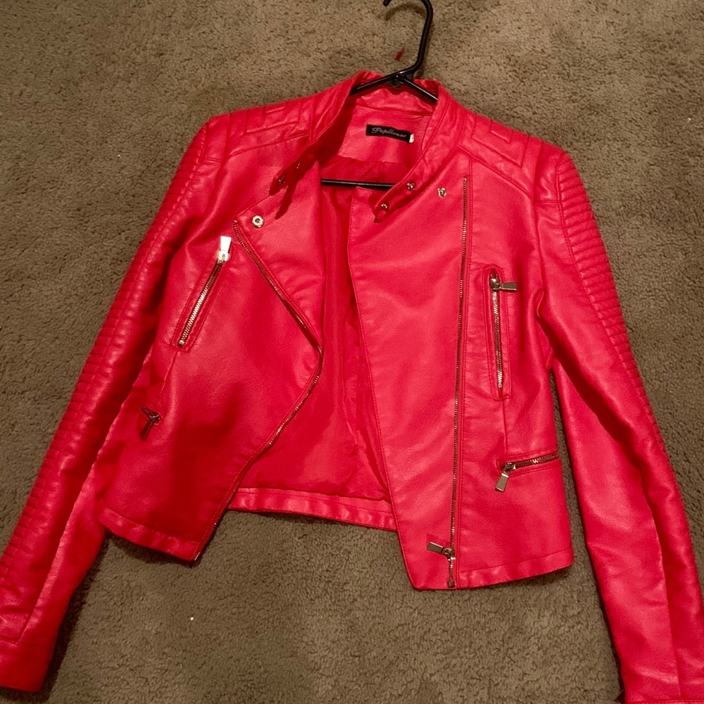 Red Leather Jacket
